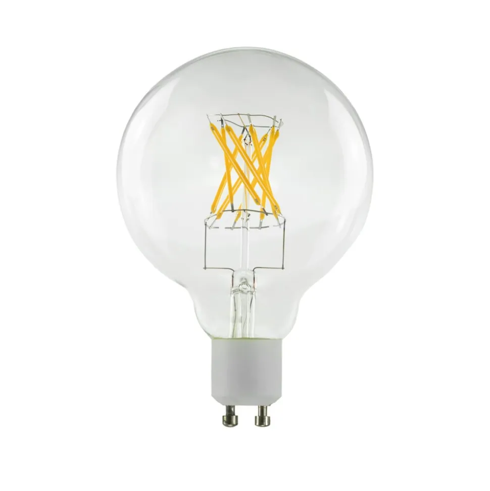 Segula LED-filamentpære GU10 5W G80 Filament dæmpbar 2,200K