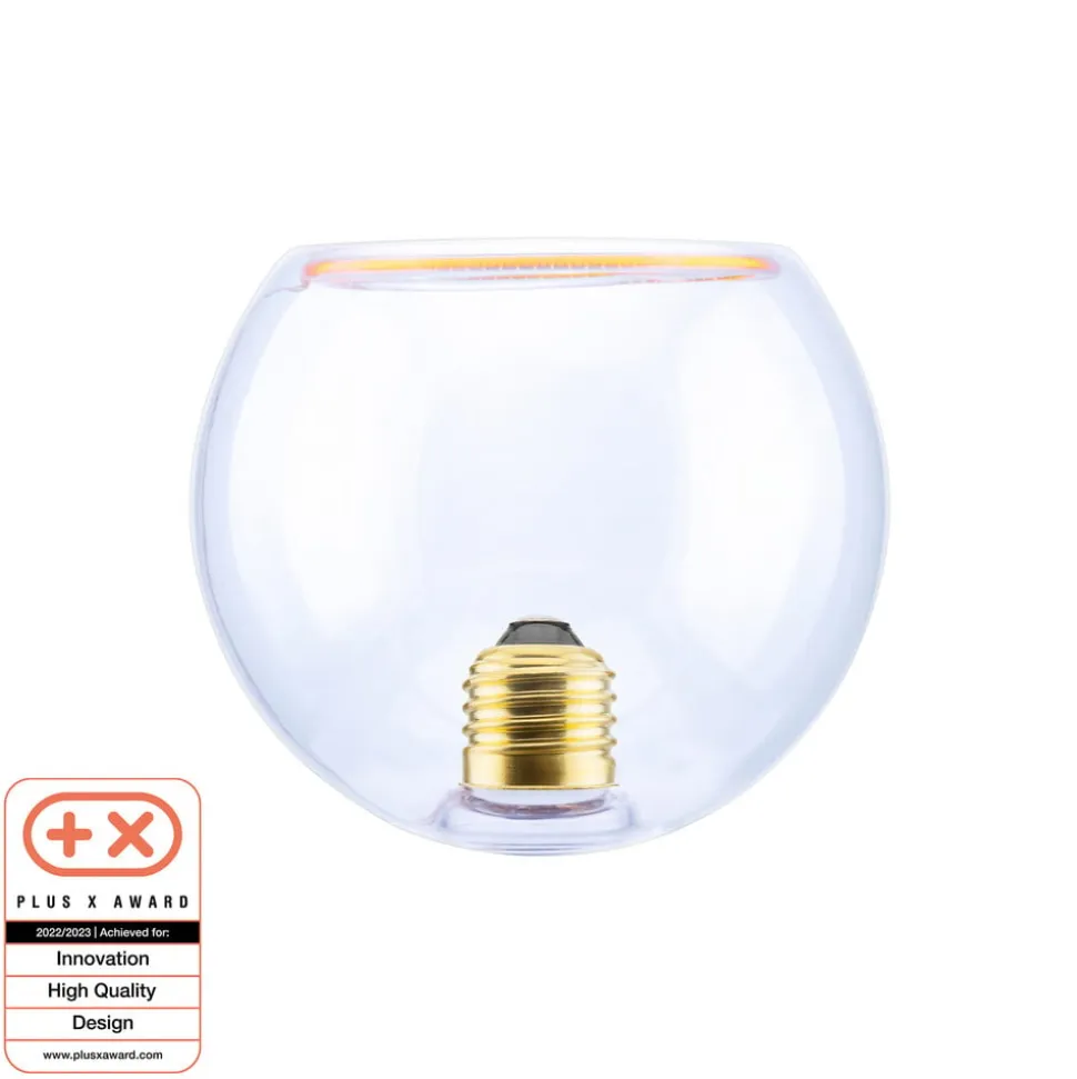 SEGULA LED-Floating-globe 125 E27 4,5W klar inside