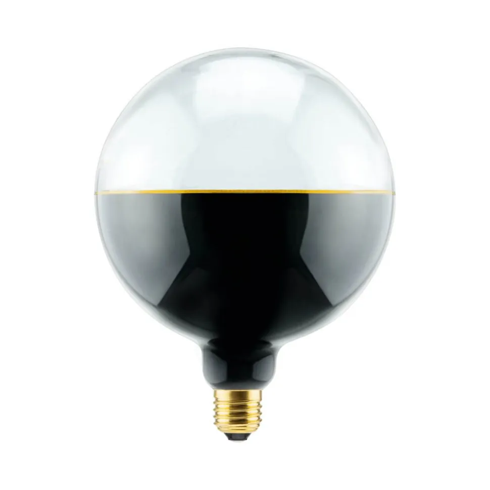 Segula LED-Globe Illusion E27 G145 klar/sort 6W 1900K dæmpbar