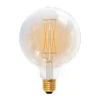 Segula LED-globepære E27 G125 5W 2.200K guld dæmpbar