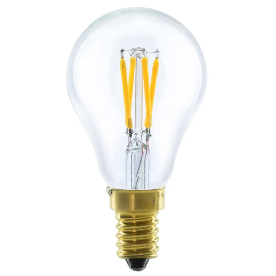 Segula LED-pære E14 3W 2.200K dæmpbar klar