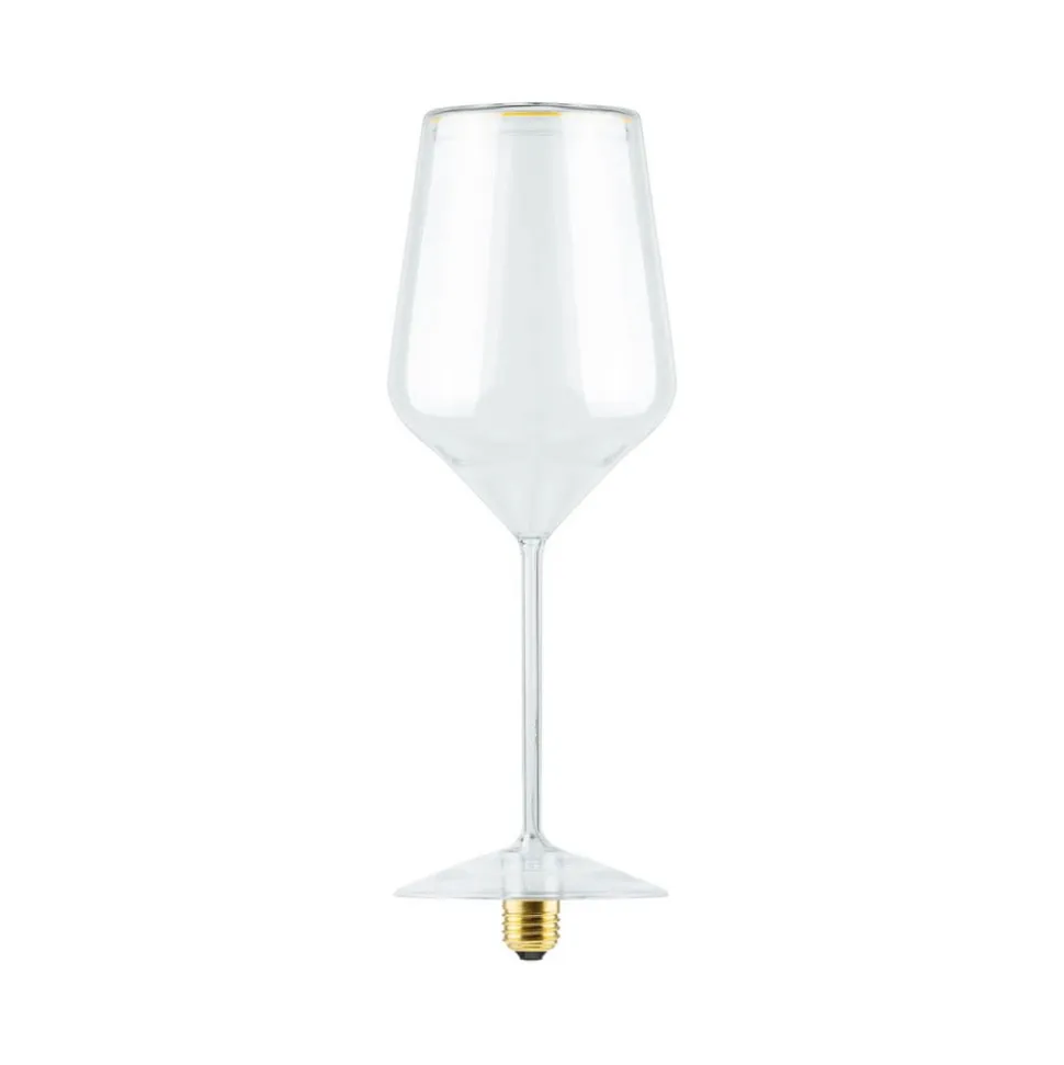 Segula LED-pære Floating Rosé Wine, E27, 5 W 922 dæmpbar