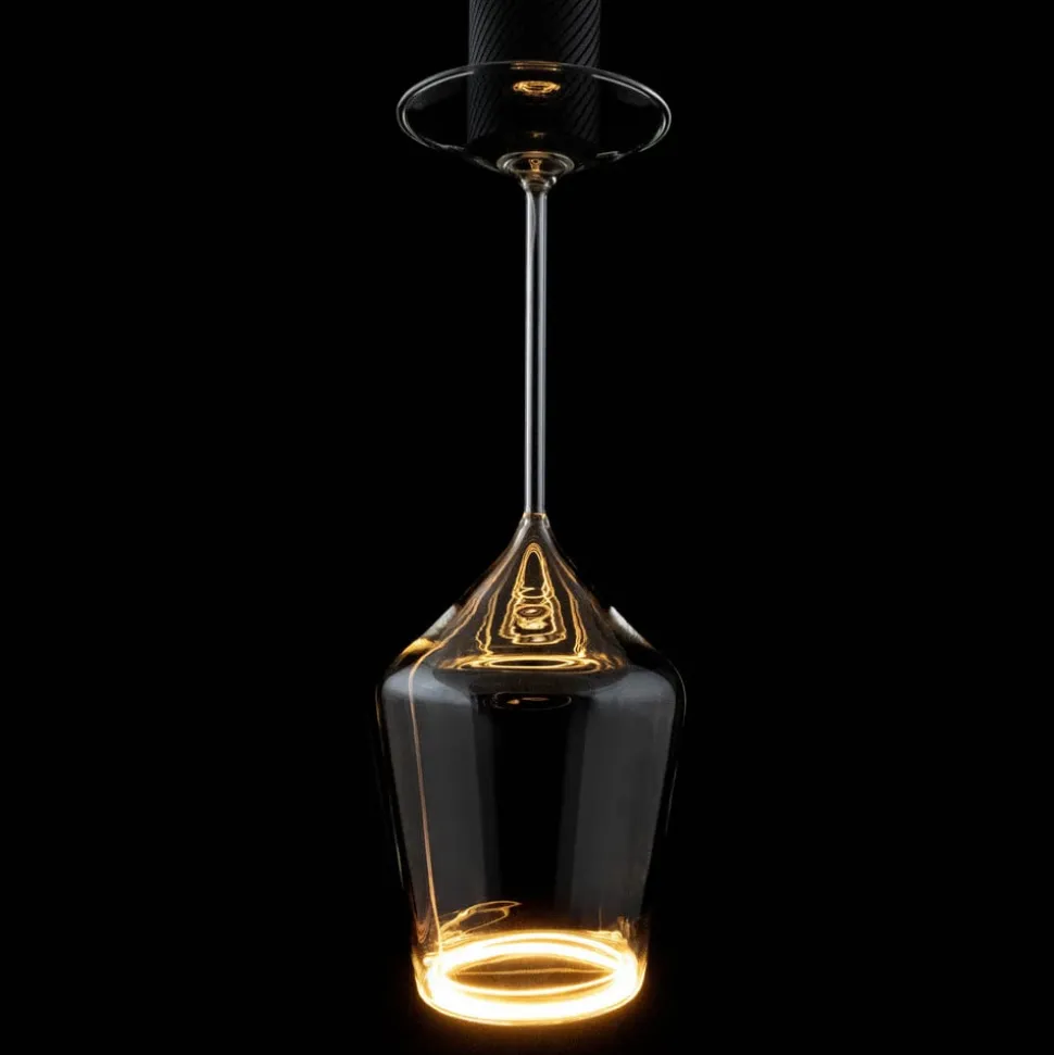 Segula LED-pære Floating Rosé Wine, E27, 5 W 922 dæmpbar