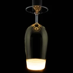 Segula LED-pære Flydende ølskum, E27, 5 W 922 dæmpbar