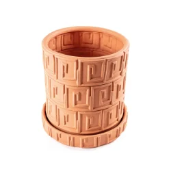 SELETTI Vase Magna Graecia Greca, underkop, terracotta