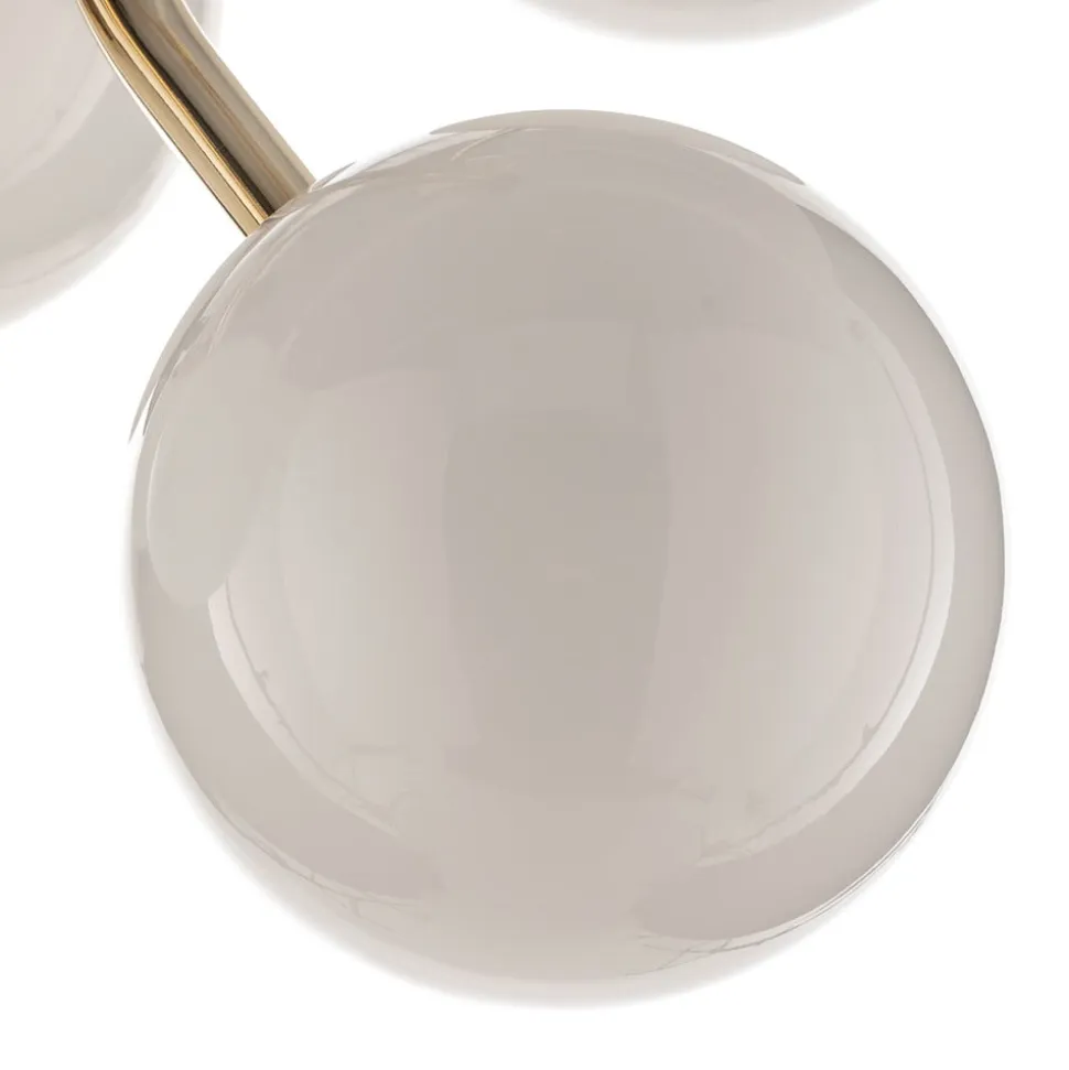 Selva loftlampe, 5 lyskilder offset, guld