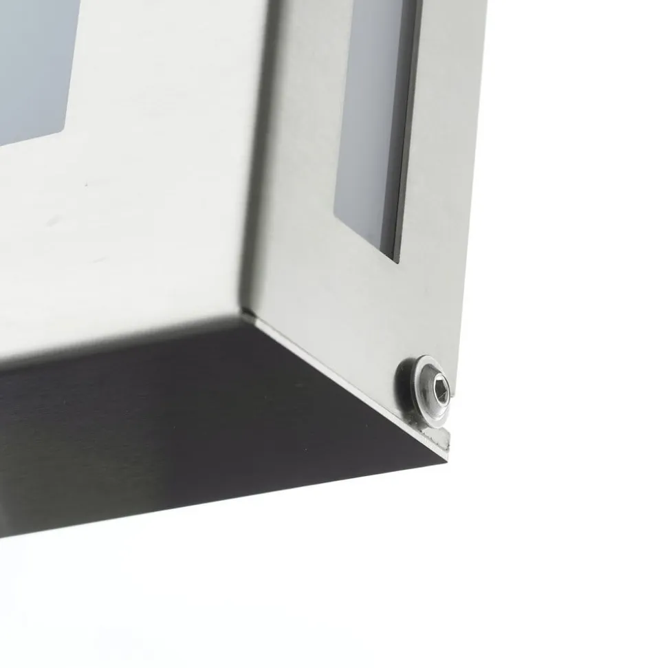 Sensor-LED-udendørslampe Aqua Legendo Mini, stål