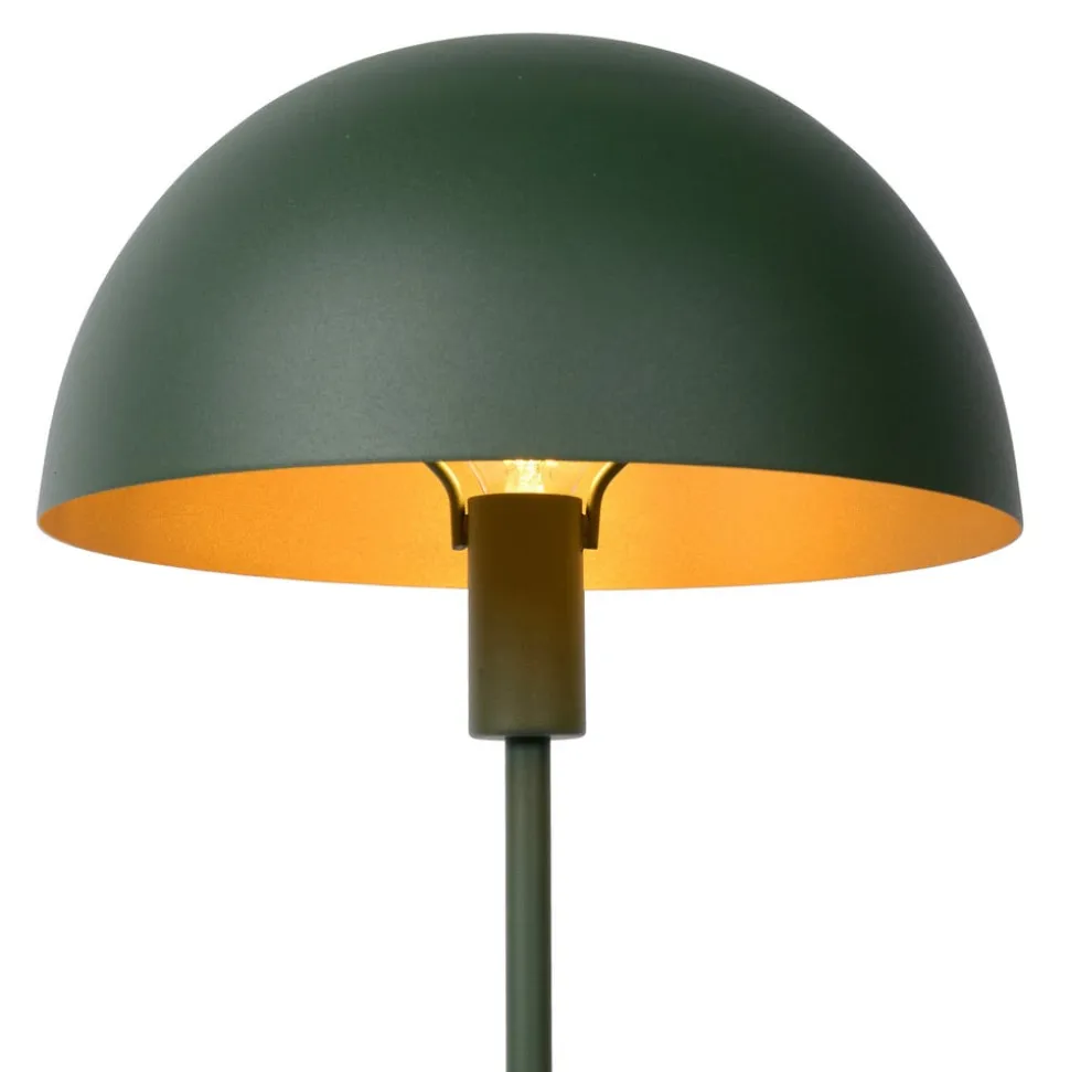 Siemon bordlampe i stål, Ø 25 cm, grøn