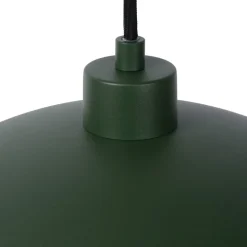 Siemon hængelampe af stål, Ø 40 cm, grøn
