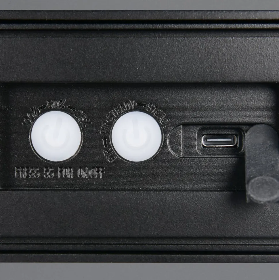 Silves solcellelampe til vægmontering, sort, sensor, IP44