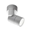 Skiros udendørs spotlampe, IP55, grå