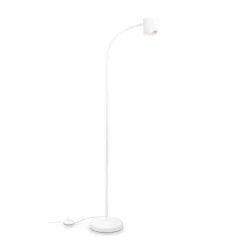 Skriva gulvlampe, justerbar, GU10, hvid