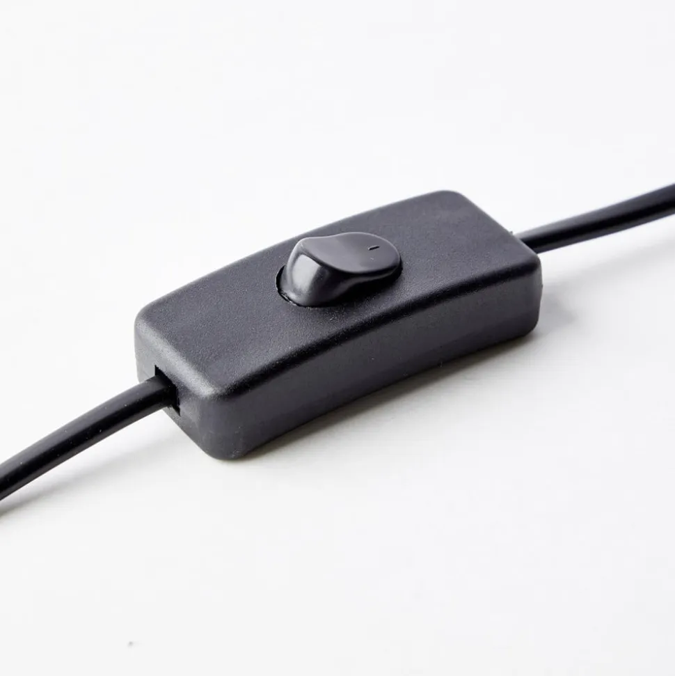 Skrivebordslampe Henry, krom, højde 50 cm, justerbar