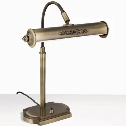 Skrivebordslampe Picture i antik messing