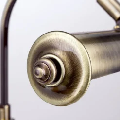 Skrivebordslampe Picture i antik messing