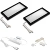 Sky LED-underskabslampe dæmper 2 stk. 3000K sort