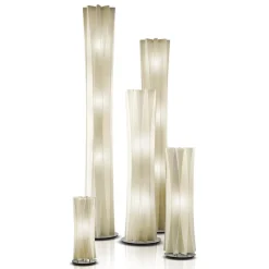 Slamp Bach gulvlampe, højde 184 cm, guld