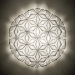 Slamp La Vie L loftlampe, bredde 71 cm, hvid