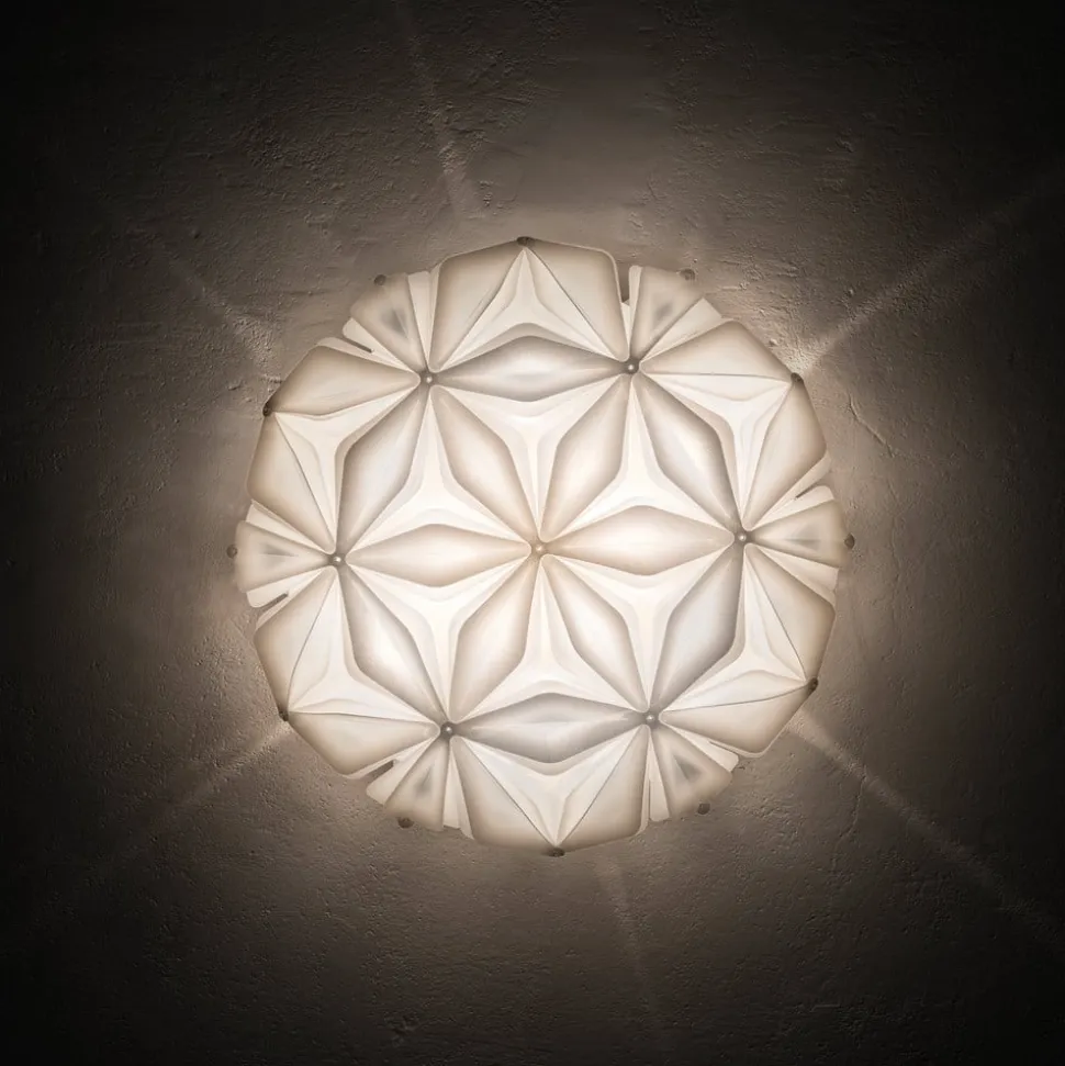 Slamp La Vie M loftlampe, bredde 47 cm, hvid