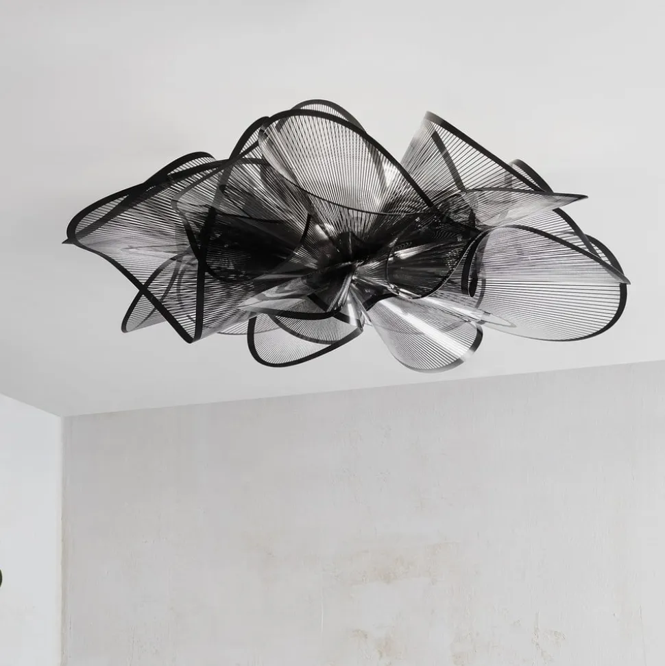 Slamp Étoile Ceiling LED-loftlampe, sort