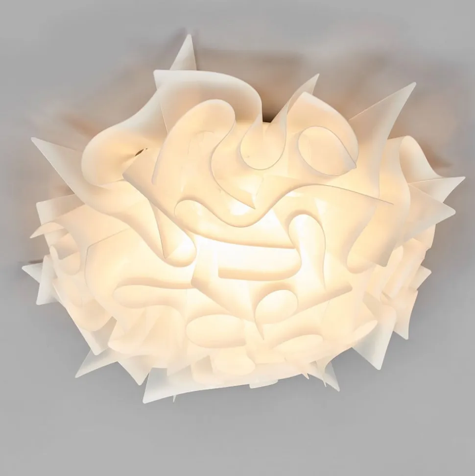 Slamp Veli - designer-loftlampe, Ø 53 cm, opal