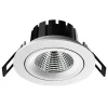 SLC DL04 LED-indbygningslampe hvid 2.700 K
