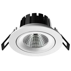 SLC DL04 LED-indbygningslampe hvid 2.700 K