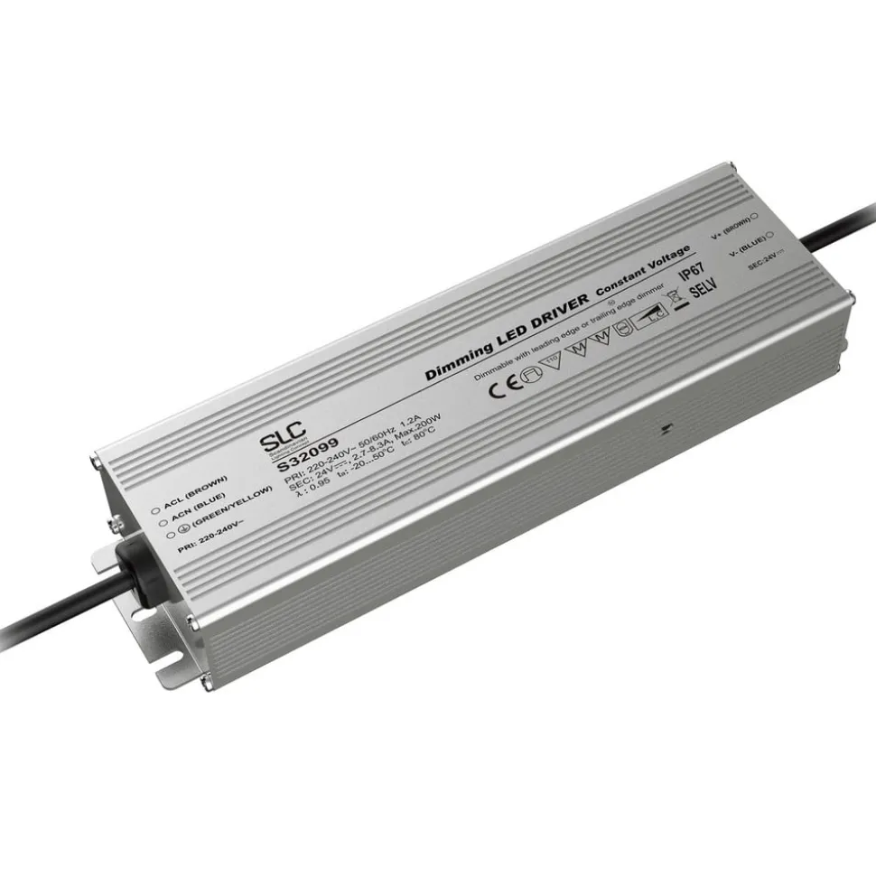 SLC driver CV 24W 200W PWM IP67