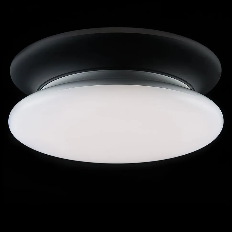 SLC LED-loftlampe dæmpbar IP54 Ø 30 cm 4.000 K