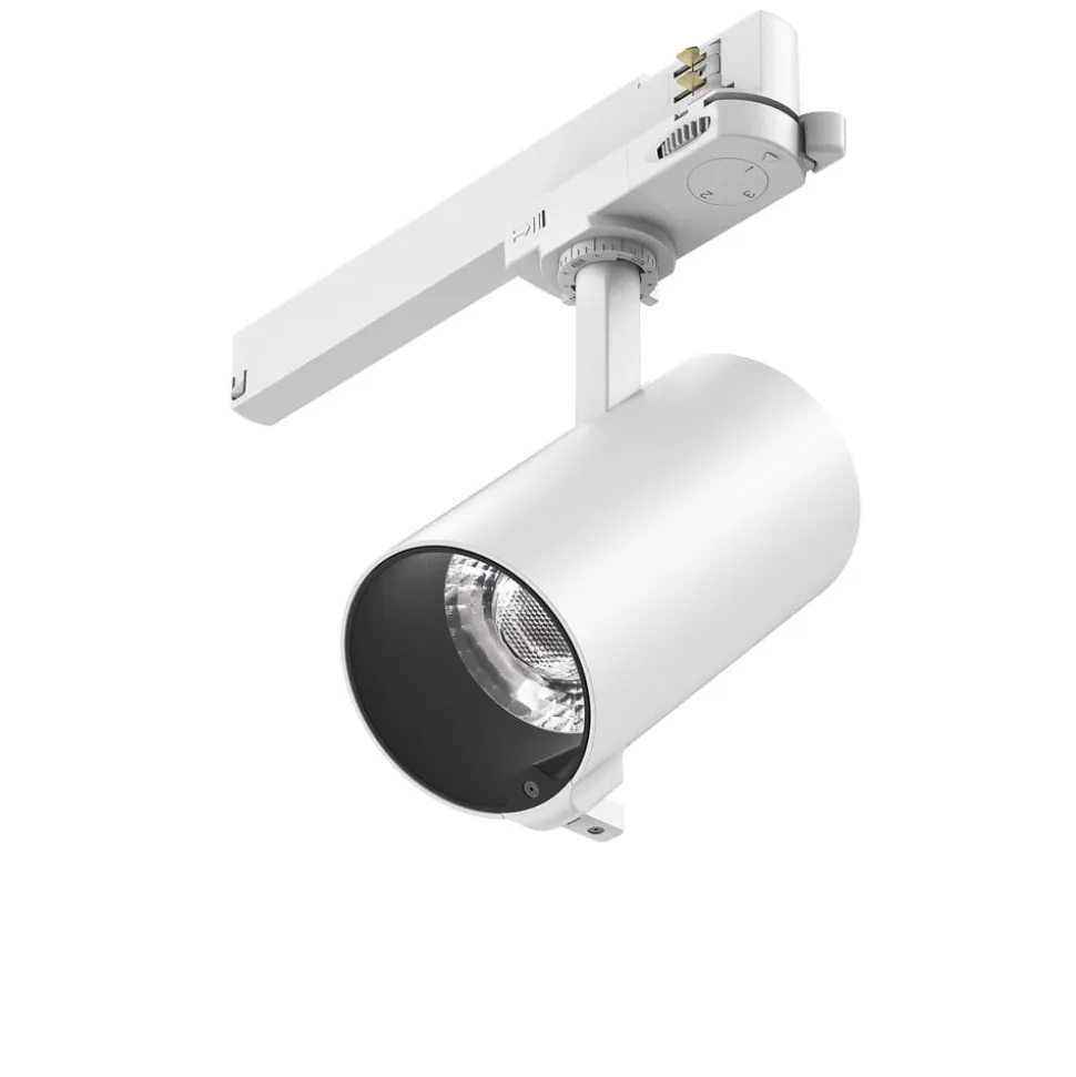 SLC LED-spot Meta Pro AI dobbelt sensor, hvid, 3-fase skinne