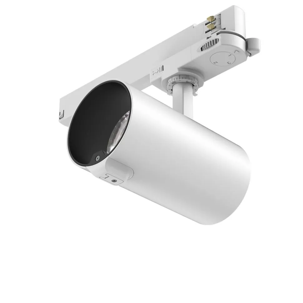 SLC LED-spot Meta Pro AI dobbelt sensor, hvid, 3-fase skinne