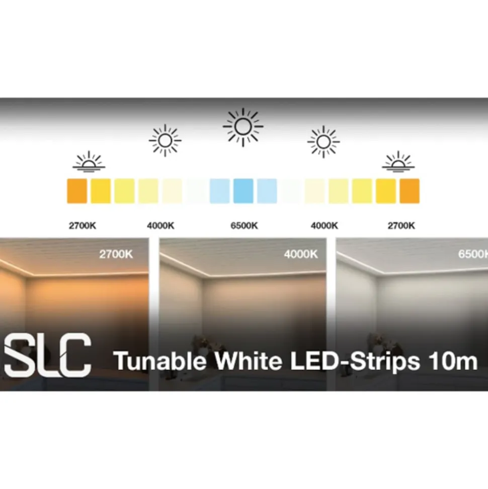 SLC LED-Strip Tunable White 827-865 10m 125W IP67