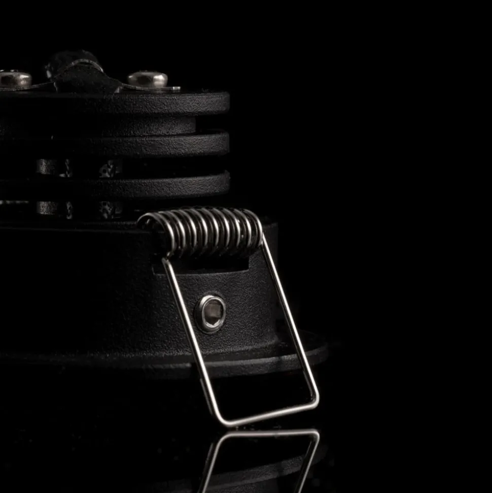 SLC MiniOne Tilt LED-indbygningslampe sort 2.700 K