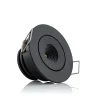 SLC MiniOne Tilt LED-indbygningslampe sort 3.000 K