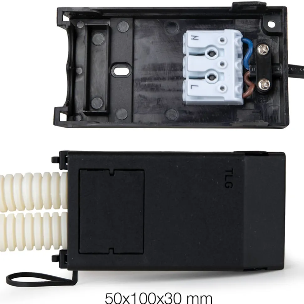 SLC One 360° SunLike LED indbygningslampe sort 927