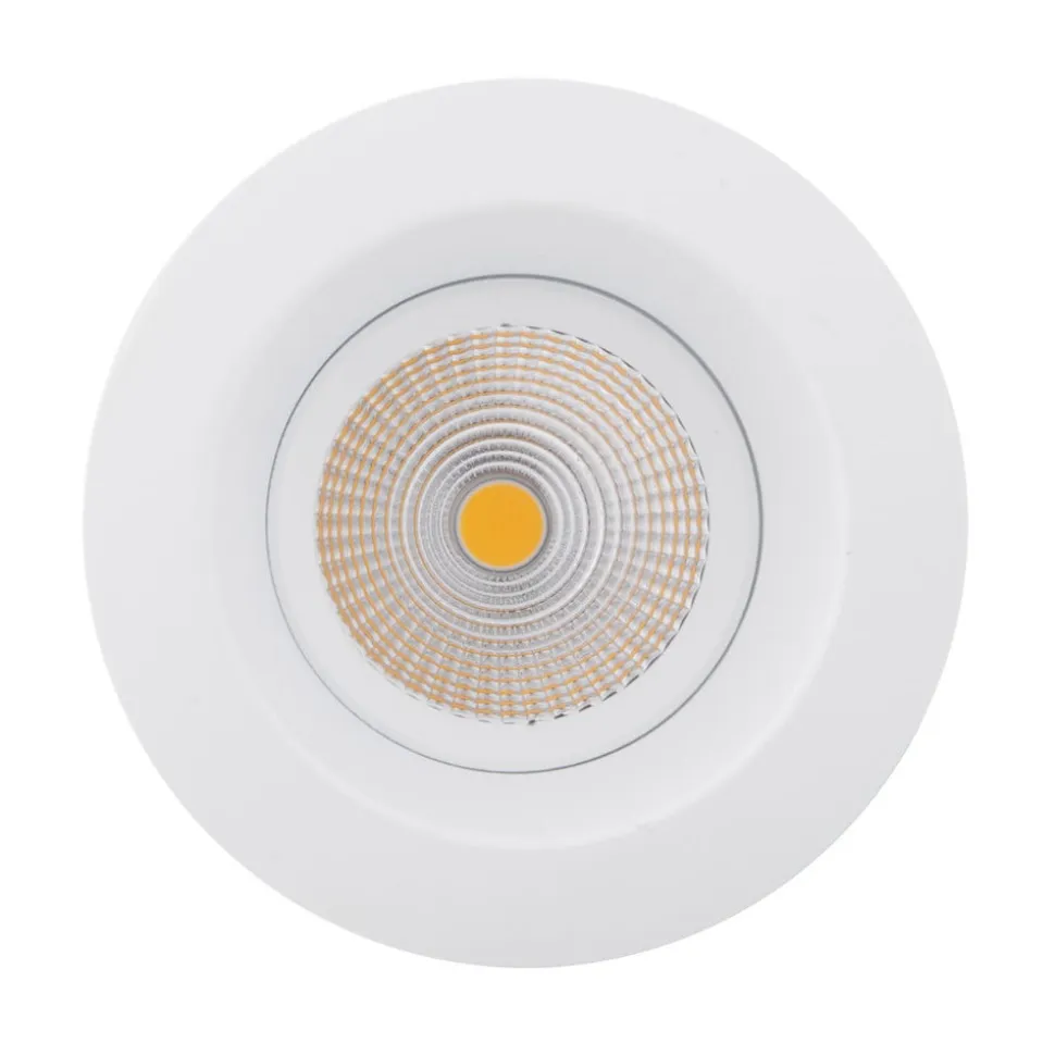 SLC One Soft LED indbygningsspot hvid 3.000K