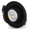 SLC One Soft LED indbygningsspot sort 2.700K