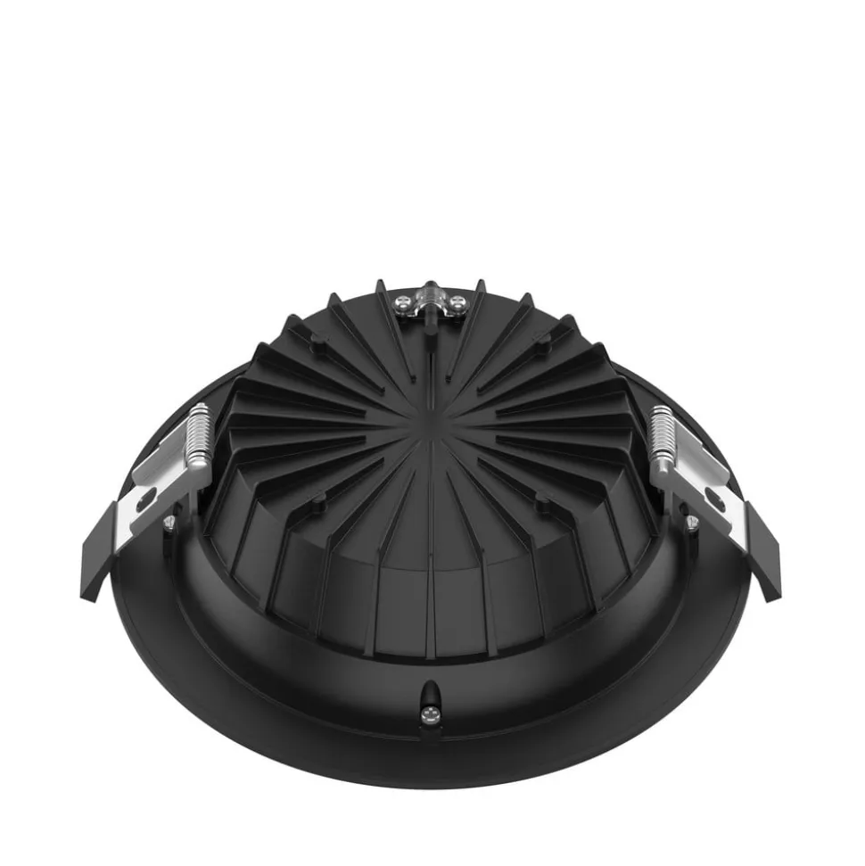 SLC Shift LED-indbygningsspot Ø 19cm CCT, sort