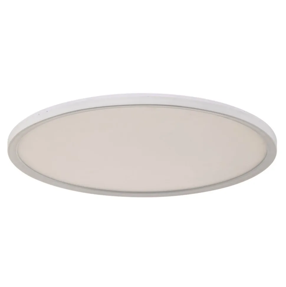Slim LED-panel rundt RGBW effekt Ø42cm hvidt