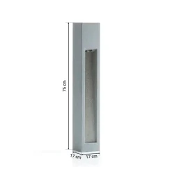 SLV Arrock Stone LED-stibelysning lavet af natursten