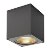 SLV Big Theo LED udendørs loftslampe, antracit