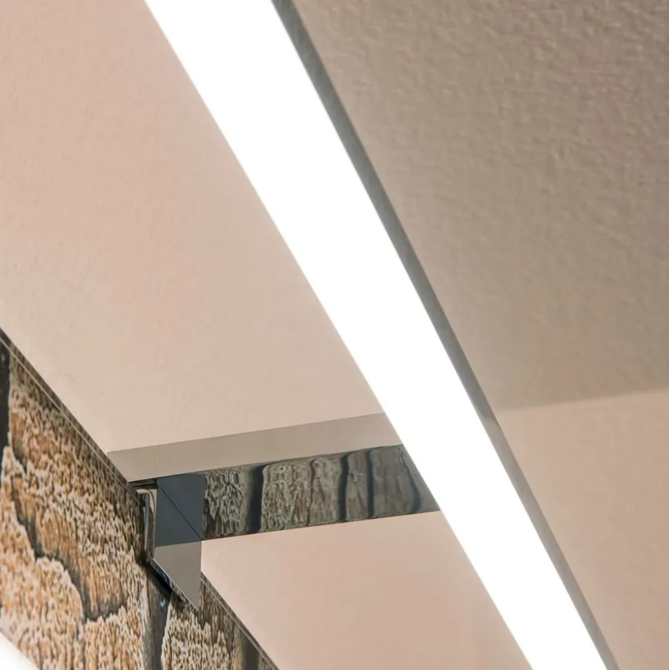 SLV Dorisa LED-klemme væglampe bredde 50 cm krom