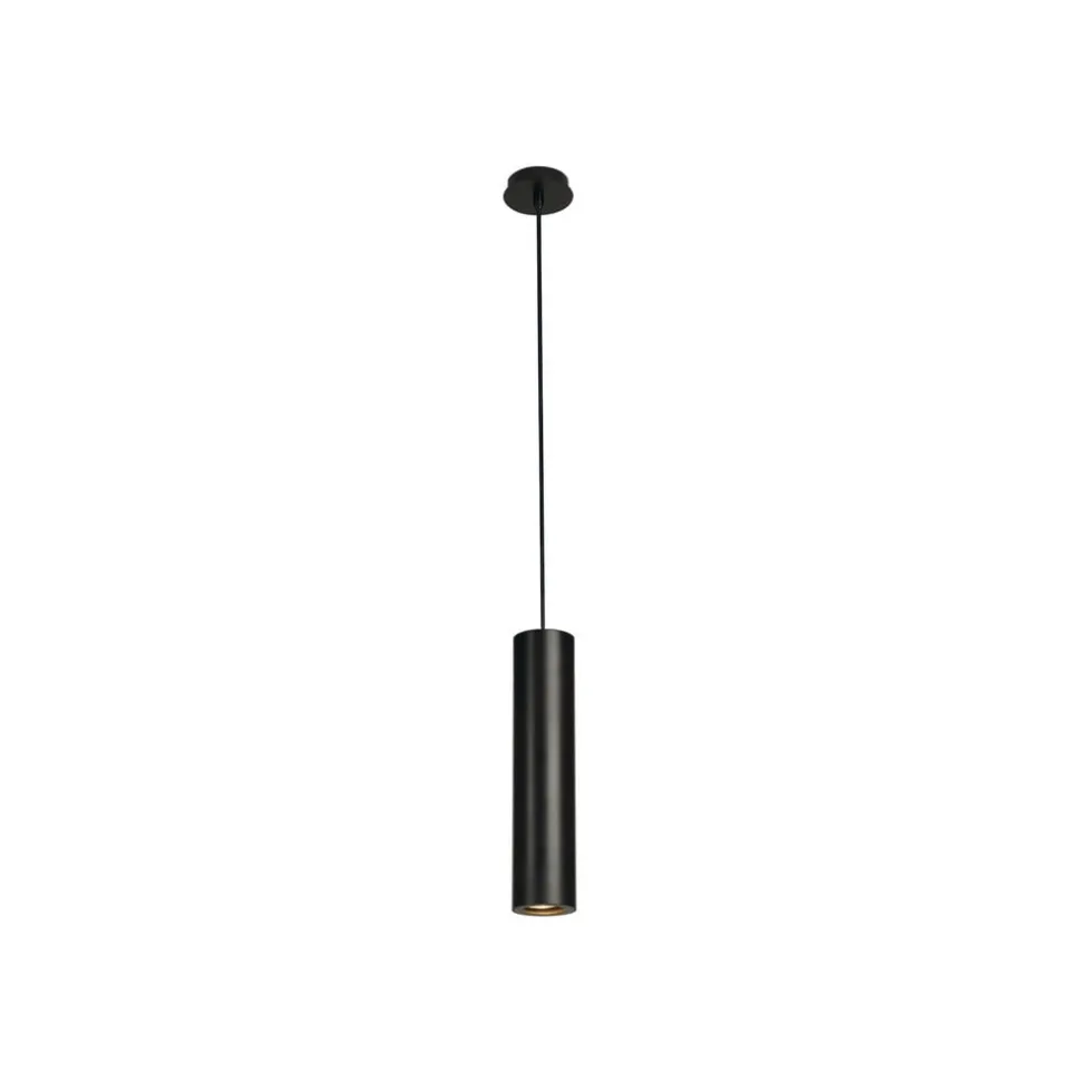 SLV Enola B pendellampe, sort, aluminium, Ø 6,7 cm