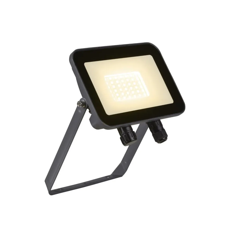 SLV Floodi LED udendørs spotlight, IP65, bredde 16 cm