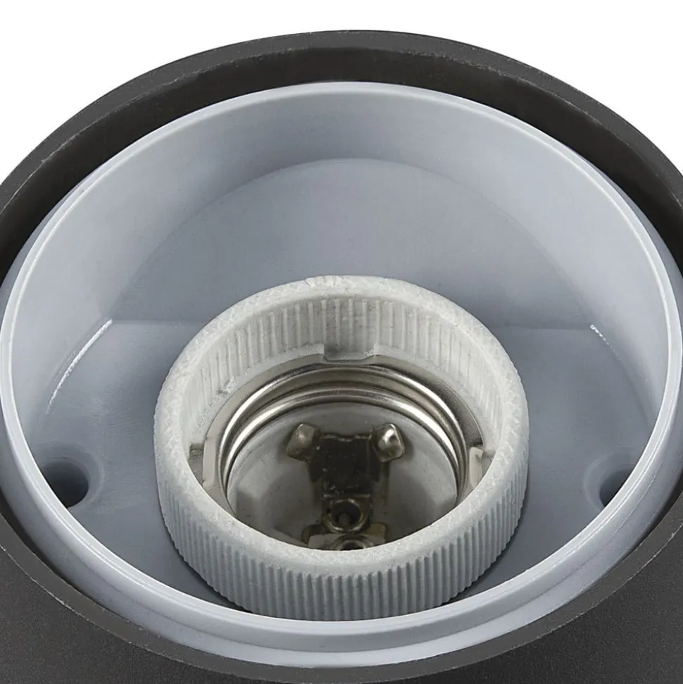 SLV Grafit stibelysning antracit cylinder 30 cm