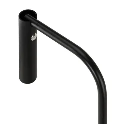 SLV Karpo LED-gulvlampe, med dæmper, sort