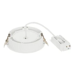 SLV Occuldas 14 indbygningslampe, hvid, aluminium, Ø 14 cm