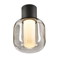 SLV Ovalisk LED udendørs loftslampe CCT