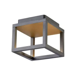 SLV Quadrulo LED udendørs loftslampe indir. antracit