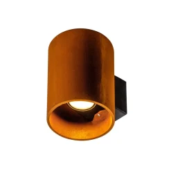 SLV Rusty LED udendørs væglampe op/ned cylinder